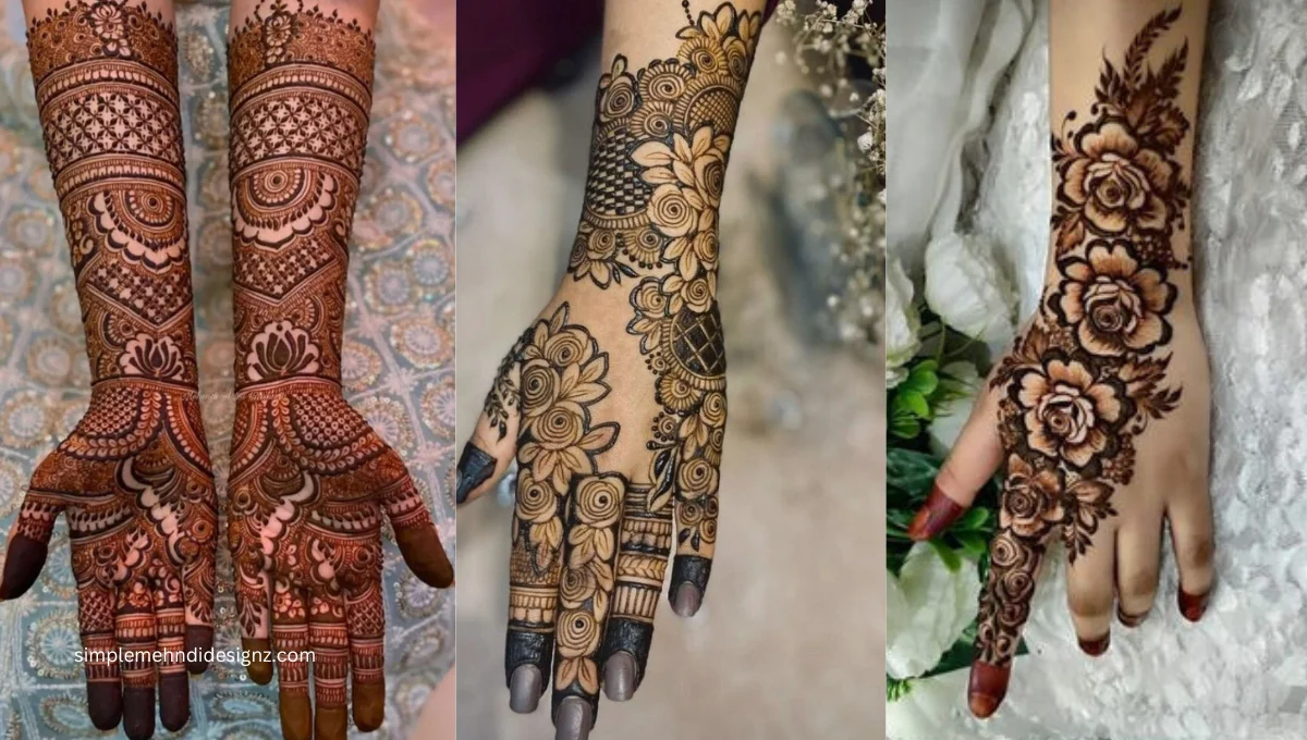 120+ Latest Front Hand Mehndi Design 2024 (With Photos)-hangkhonggiare.com.vn